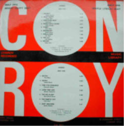 Typical library music sleeve art for Conroy / Berry music LP